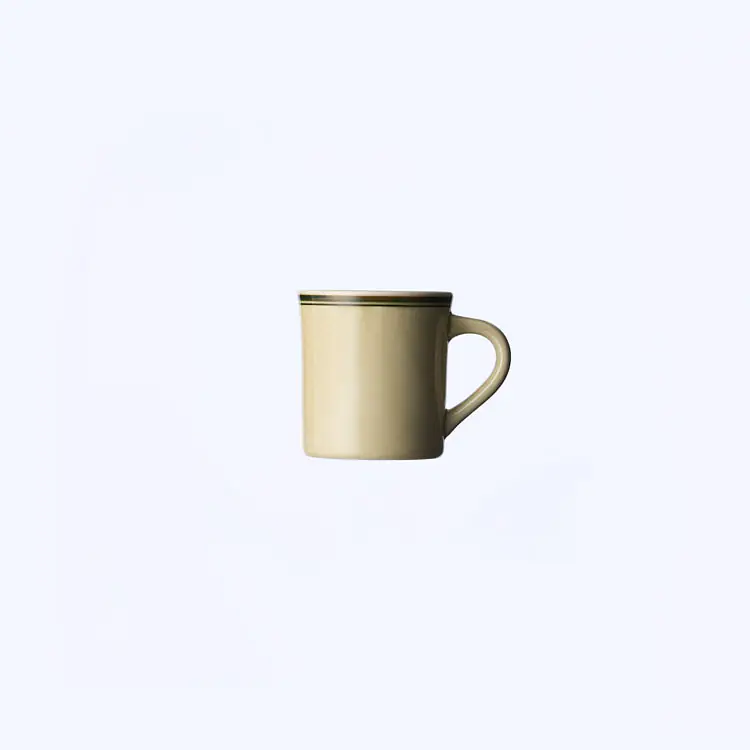 12oz 허니버터 라인2 머그 (올리브)
