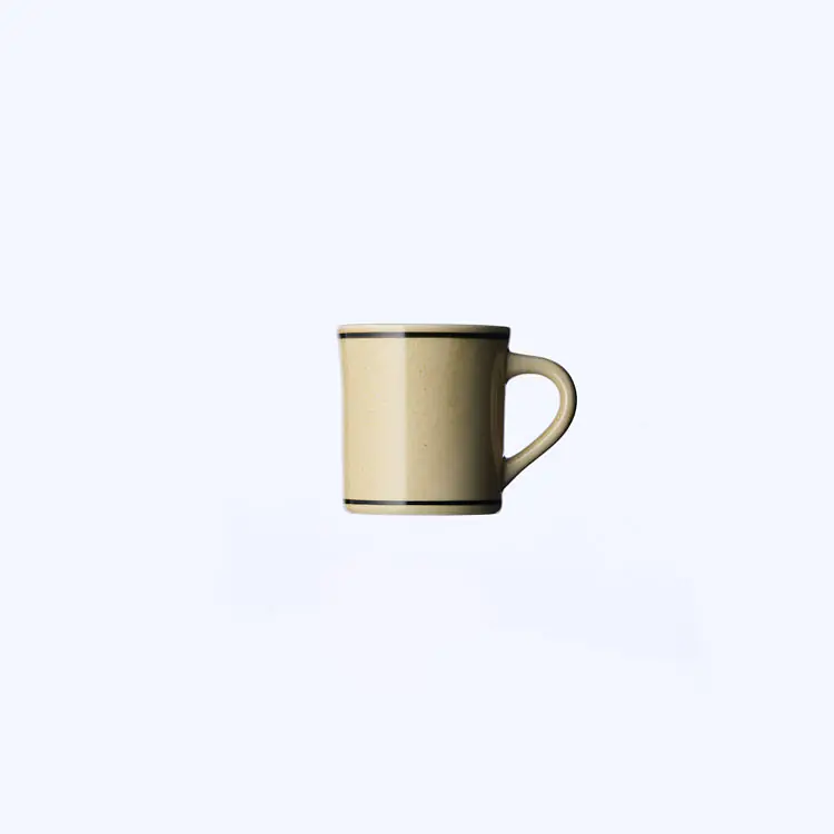 12oz 허니버터 라인1 머그 (블랙)